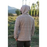 Ζακέτα κουρελού με κουκούλα και τσέπες (Ανδρικό) Ζακέτα κουρελού με κουκούλα και τσέπες (Ανδρικό)