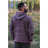 Ζακέτα κουρελού με κουκούλα και τσέπες (Ανδρικό) Ζακέτα κουρελού με κουκούλα και τσέπες (Ανδρικό)