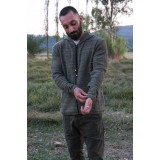 Ζακέτα κουρελού με κουκούλα και τσέπες (Ανδρικό) Ζακέτα κουρελού με κουκούλα και τσέπες (Ανδρικό)