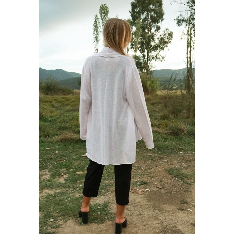 Ζακέτα μακριά πίσω Ζακέτα μακριά πίσω