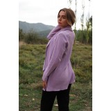 Ζακέτα με εβαζέ μύτες Ζακέτα με εβαζέ μύτες