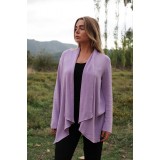 Ζακέτα με εβαζέ μύτες